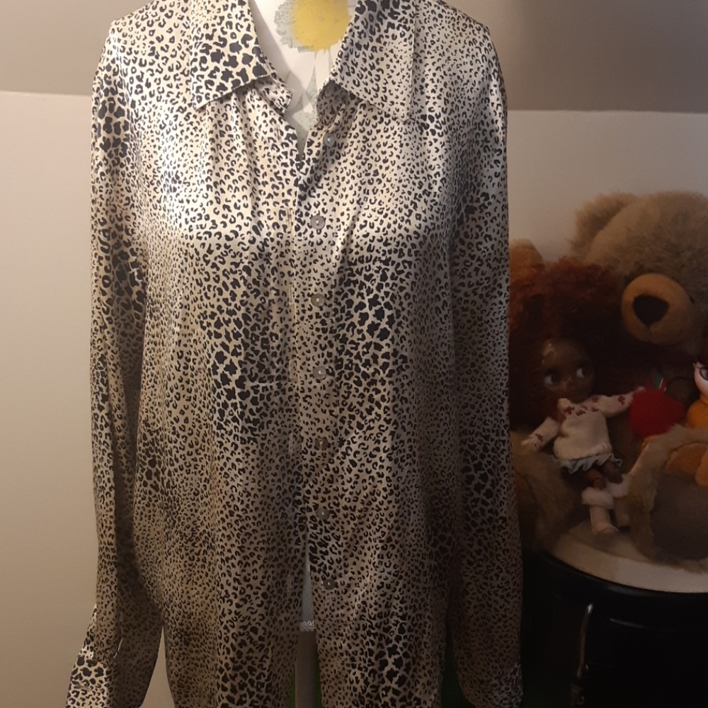 Vintage silk blouse
